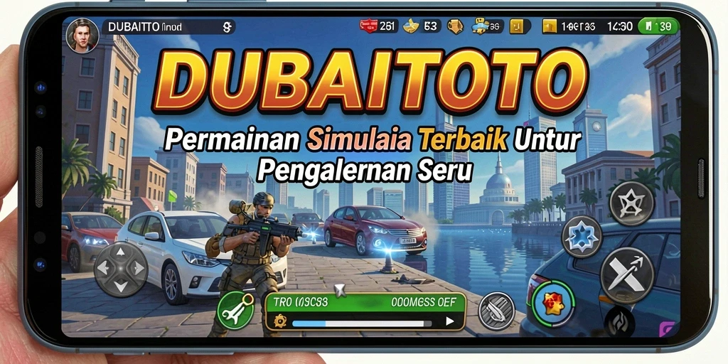 Tampilan gameplay yang menarik di DUBAITOTO.