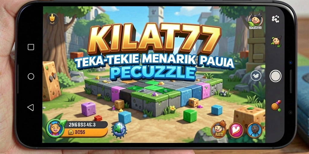Tampilan gameplay KILAT77 yang penuh teka-teki menarik dan menantang.