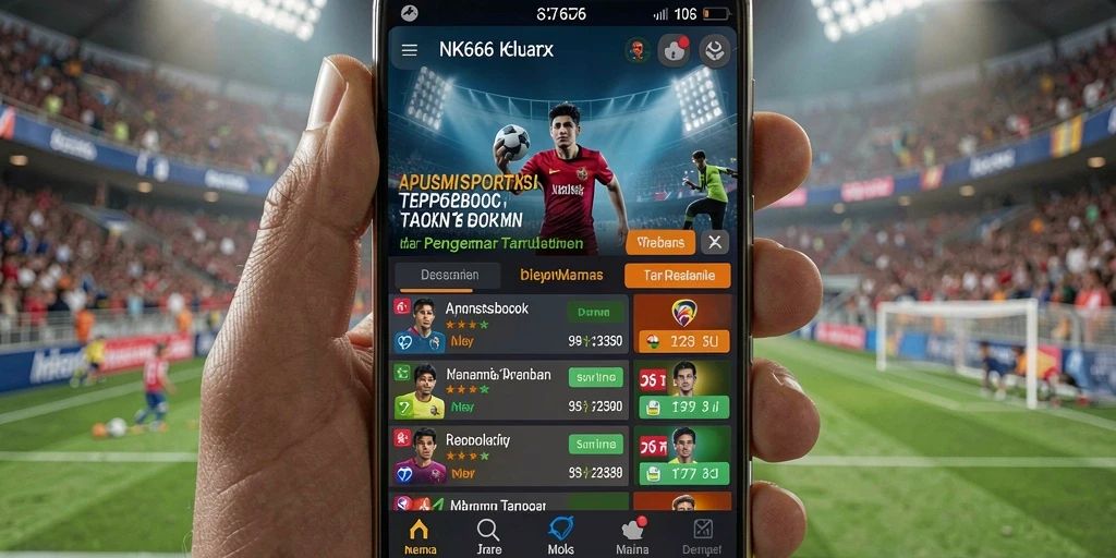 Tampilan gameplay NK666 yang menarik dan interaktif dalam taruhan olahraga.