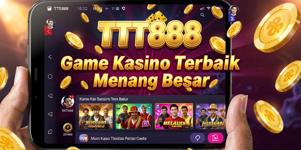 Gameplay mendebarkan dari TTT888 yang menghadirkan keseruan kasino.